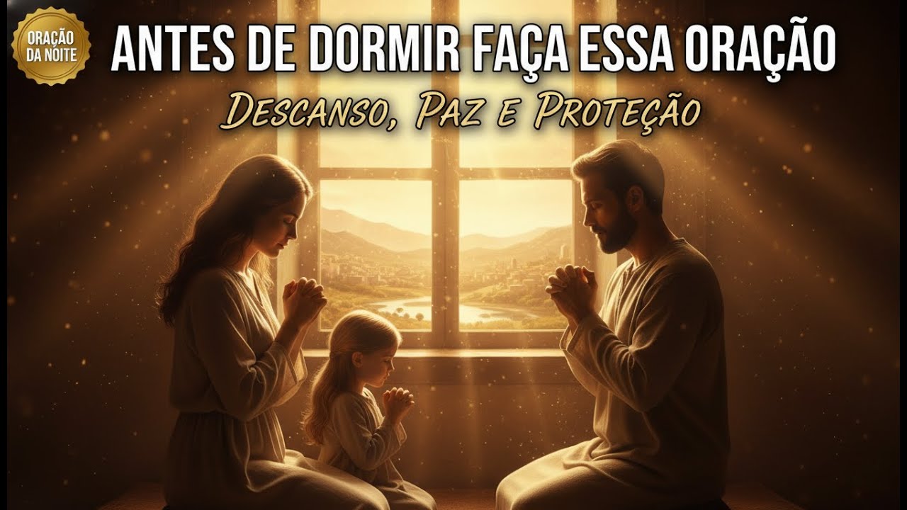 ESSA ORAÇÃO ACALMA O CORAÇÃO ANTES DE DORMIR | Salmos 4:8