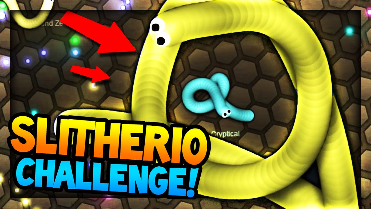SLITHER.IO CHALLENGE w/MrWoofless
