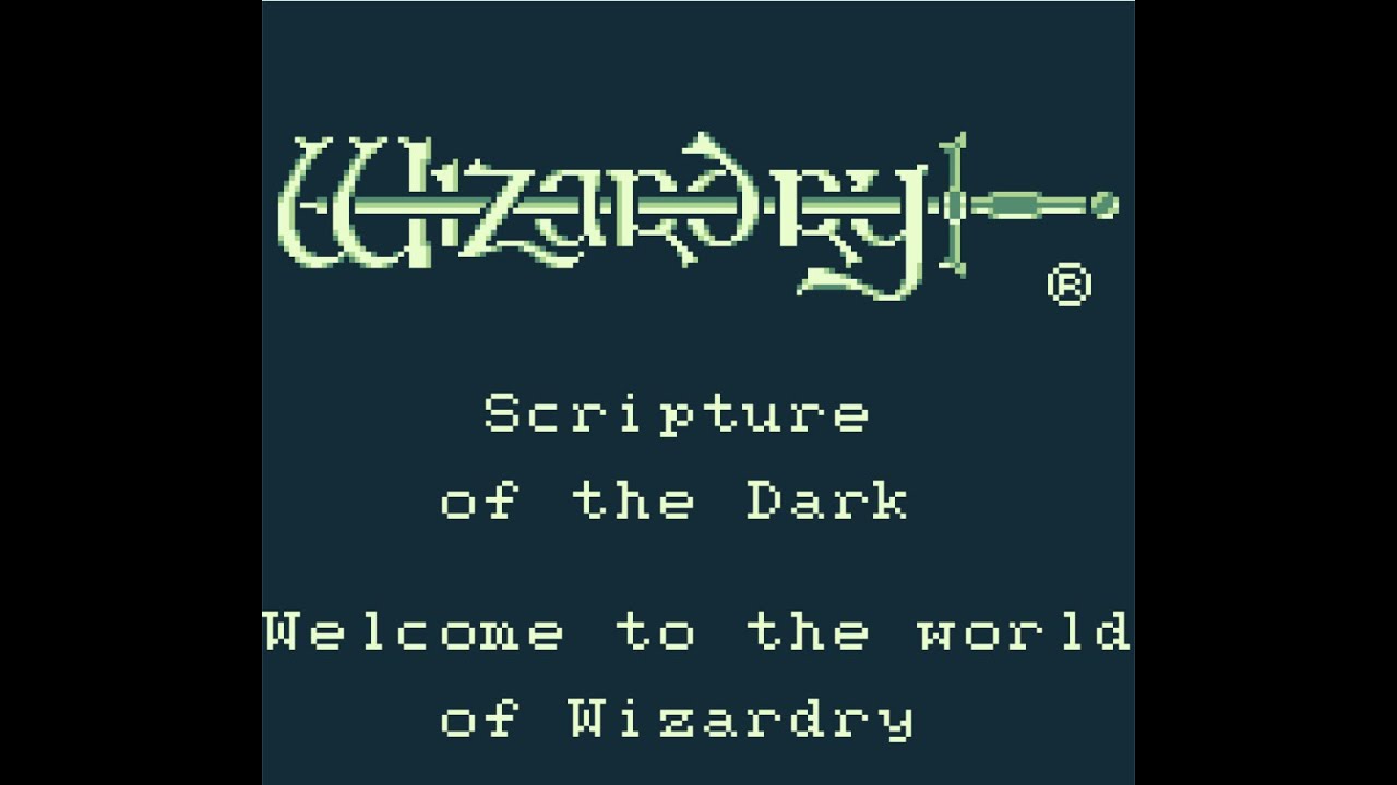 [BGM] [GB] ウィザードリィ外伝III 闇の聖典 [wizardry The Third Episode - Scripture of the Dark]
