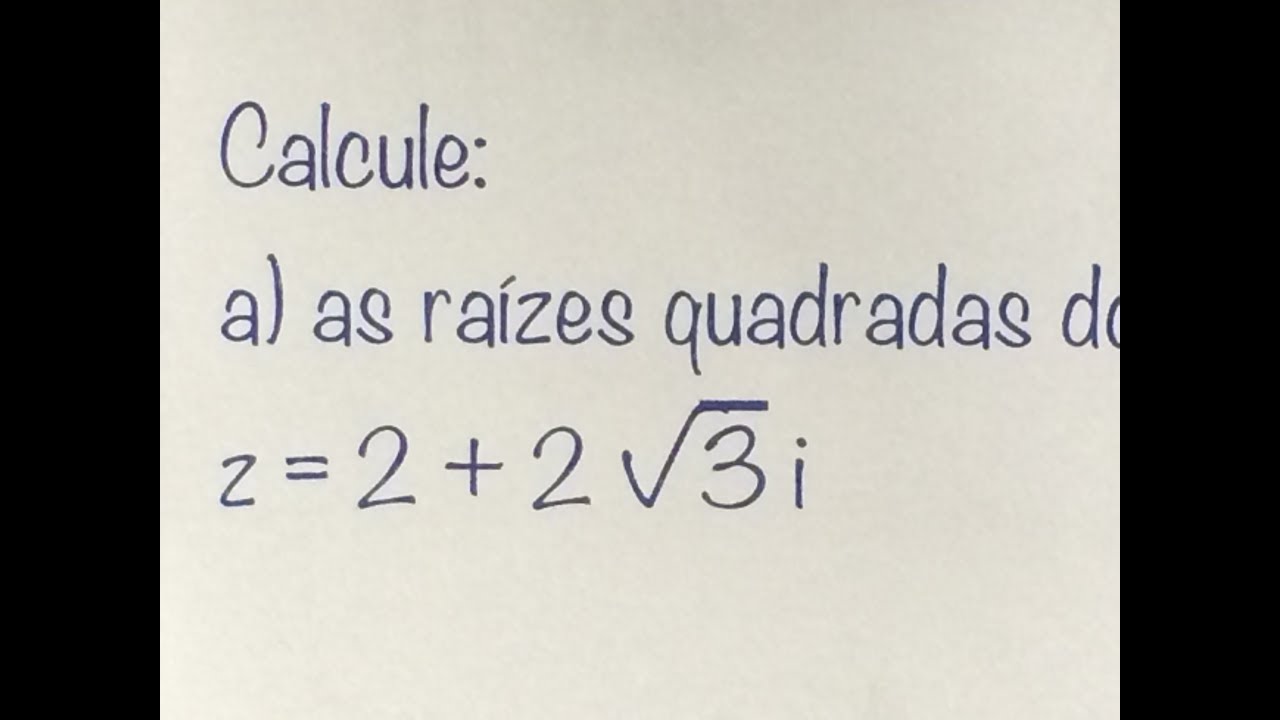 MFUNA | NC5 - Raízes QUADRADAS e QUARTAS com a fórmula de Moivre