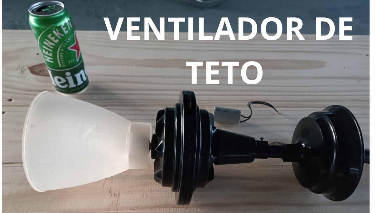 VENTILADOR DE TETO, INSTALAÇÃO E LIGAÇÃO DA PARTE ELÉTRICA 