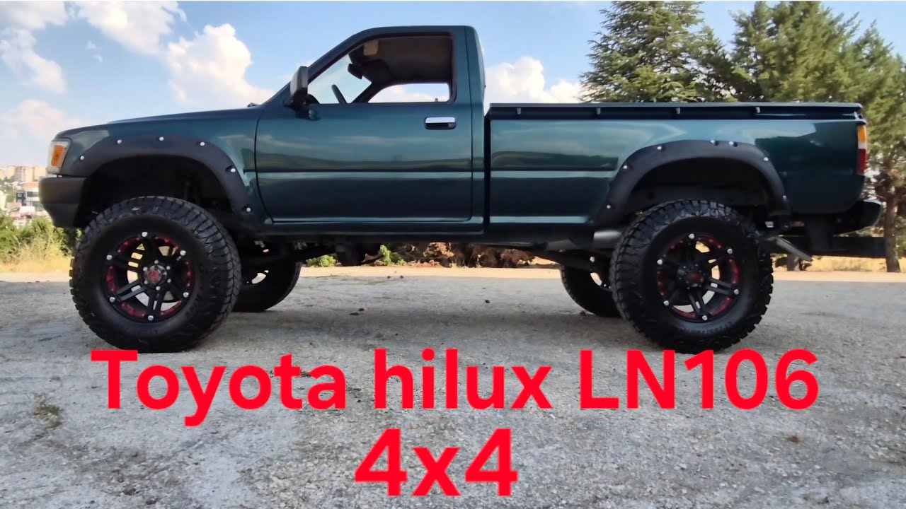 Efsane pickup Toyota Hilux LN 106 hakkında herşey....