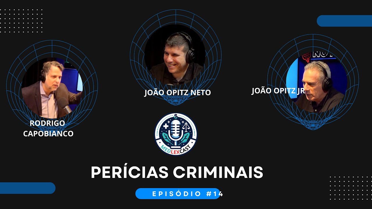 Medlexcast #14  | Perícias Criminais - Rodrigo Capobianco