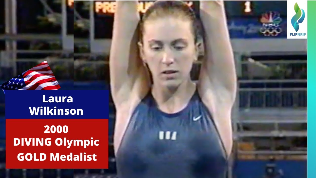 Laura Wilkinson Diving Olympic Gold Medalist by Michelle Cabassol