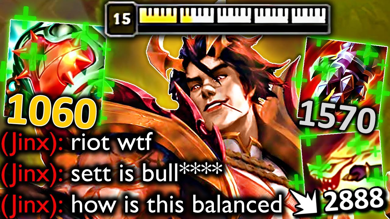 SETT IS BUL***** (HOW IS THIS BALANCED?)
