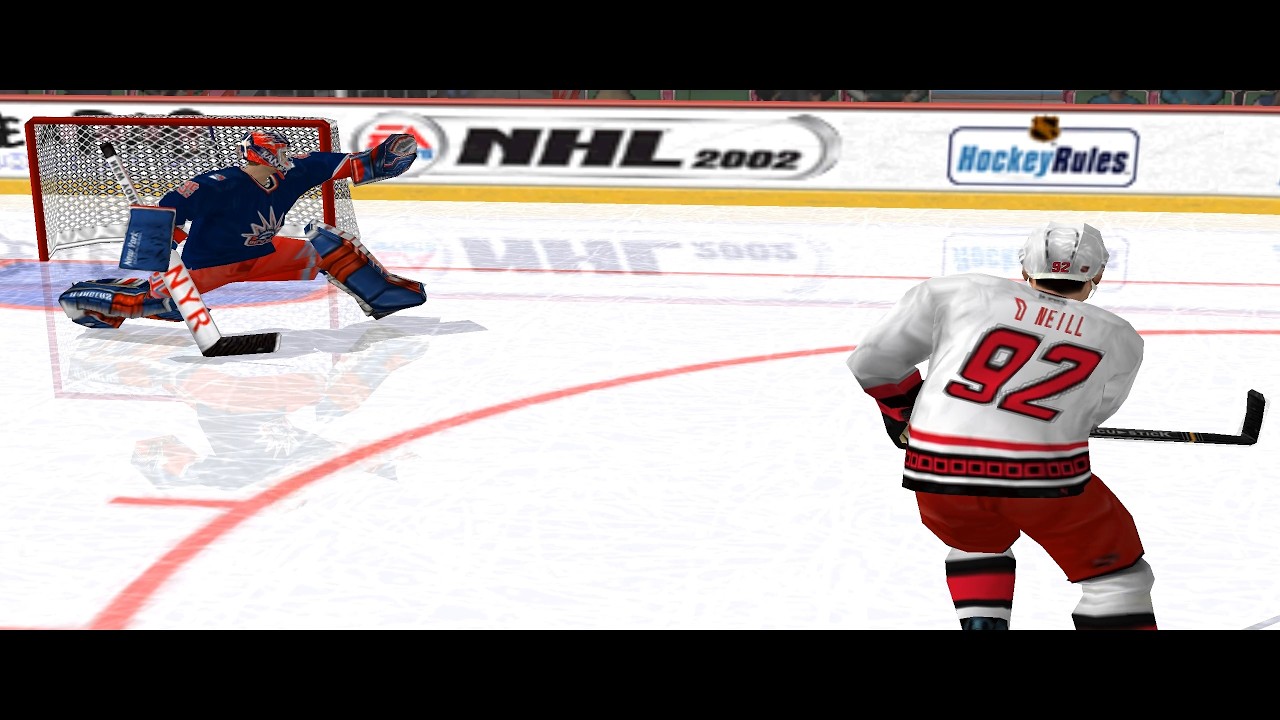 NHL 2002 | New York Rangers - Carolina Hurricanes | Season game 14 | Full HD PC gameplay