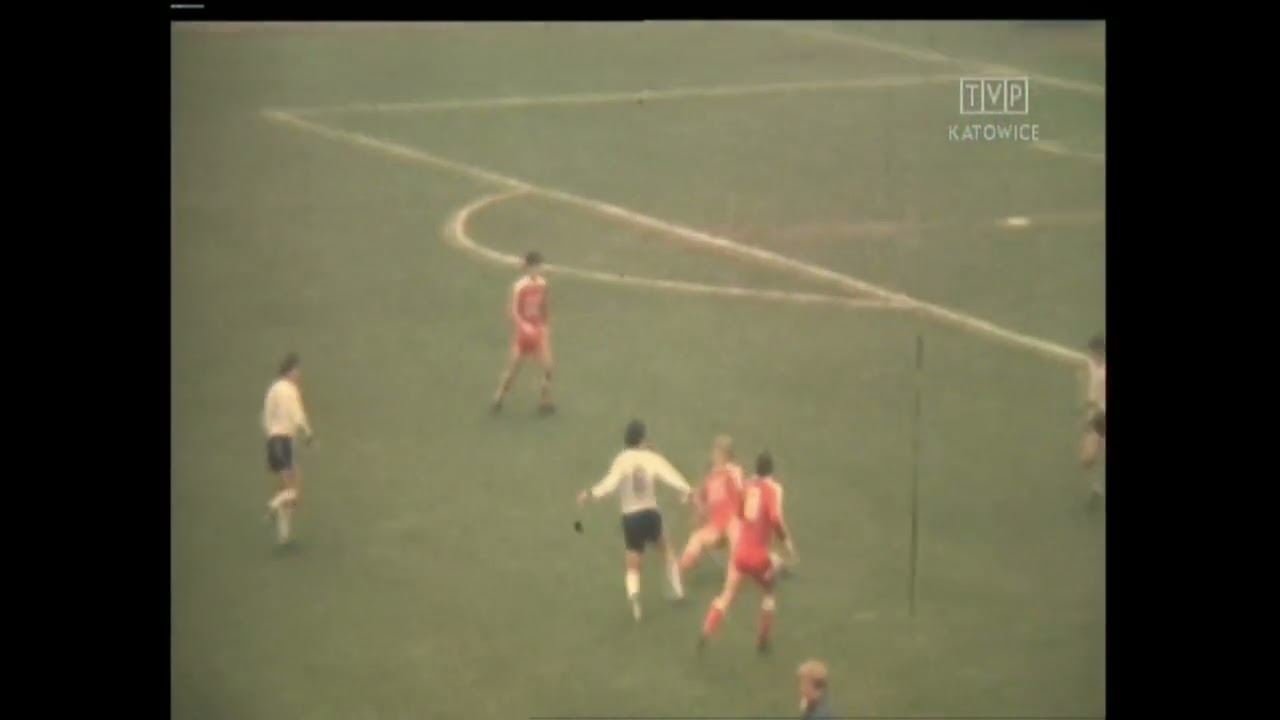 12. skrót meczu GKS Tychy  -  Legia Warszawa 1:1 (sezon 1976/77)