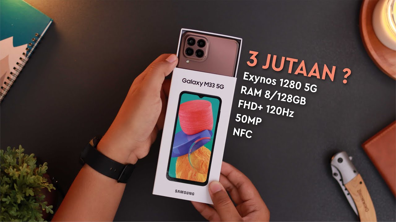 BARU TEROSSS !!! Unboxing Samsung Galaxy M33 5G + Tes Gaming + Tes Kamera