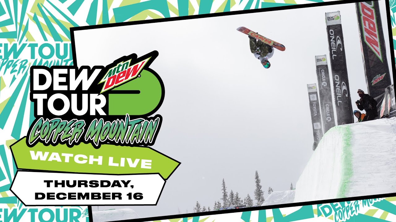 2021 Dew Tour Copper Snowboard Superpipe Qualifier and Men's Snowboard Slopestyle Qual - Day 2