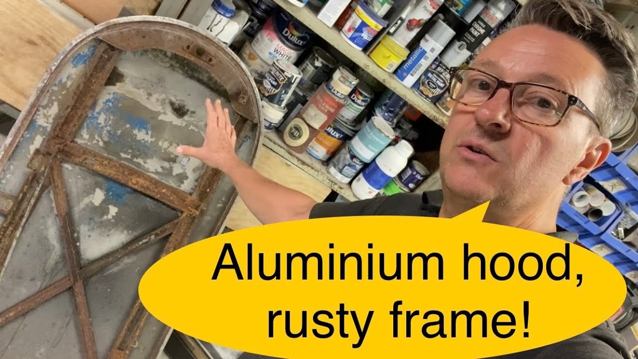 MGA project. How to remove rust without damaging an aluminium car body panel