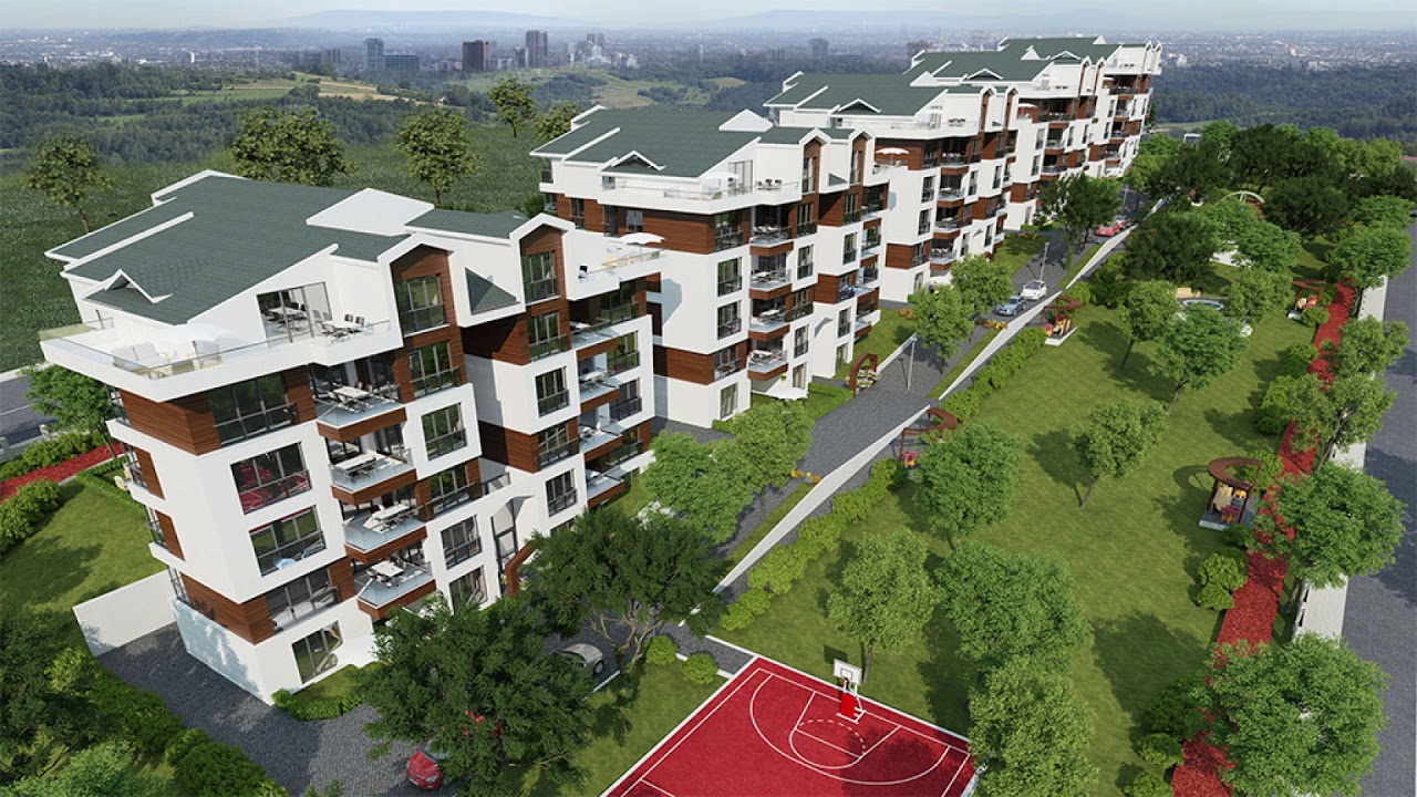 Ankara-Çankaya- Beytepe 'de BEYTEPE KONAKLARIN' da Teraslı  SATILIK Lüks Site Diresi Sıfır 400m2