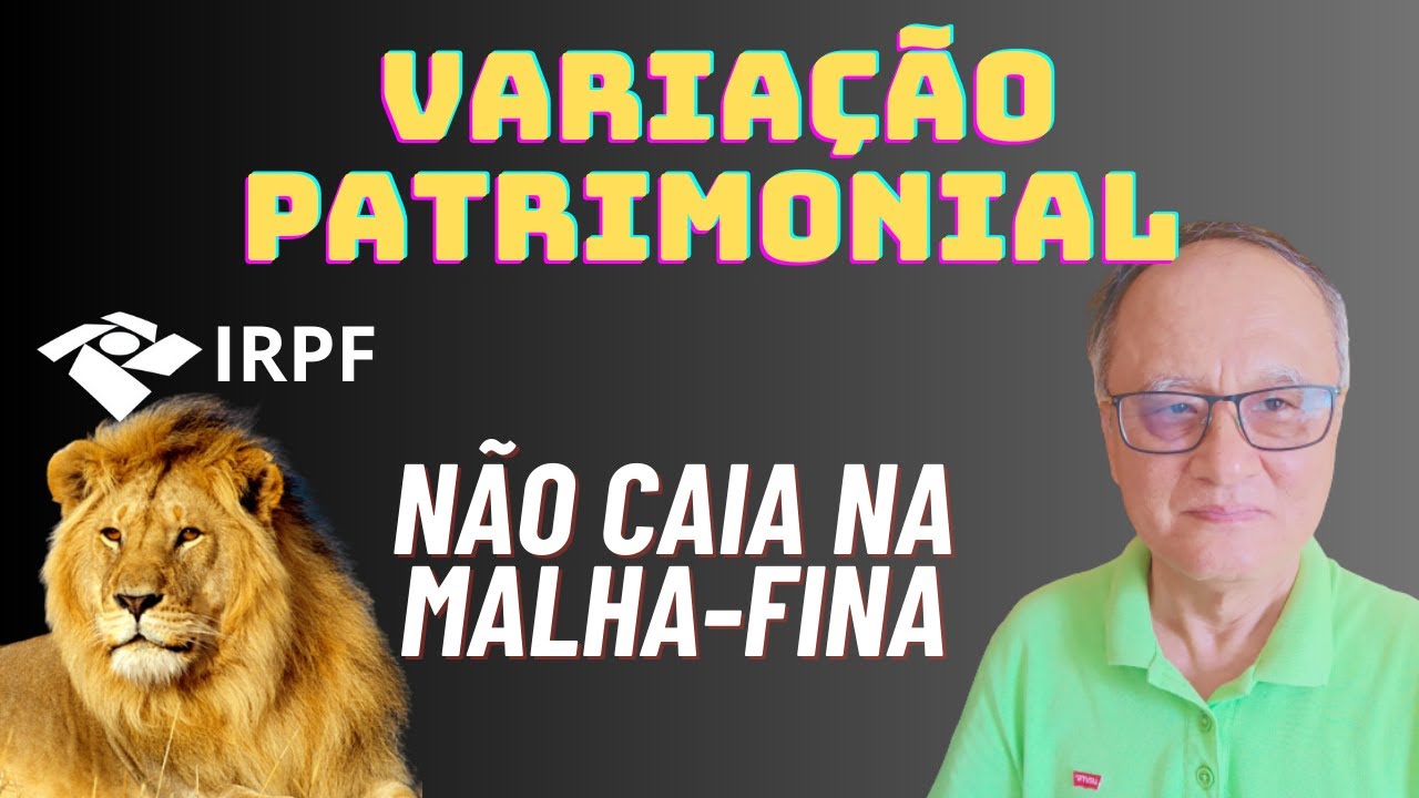 VARIAÇÃO PATRIMONIAL: como calcular e analisar passo a passo para evitar malha-fina