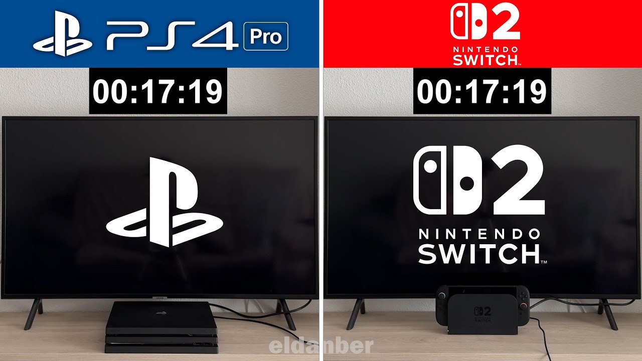 PS4 Pro vs NINTENDO SWITCH 2 | Graphics and Loading Times - Comparison (4K 60FPS)