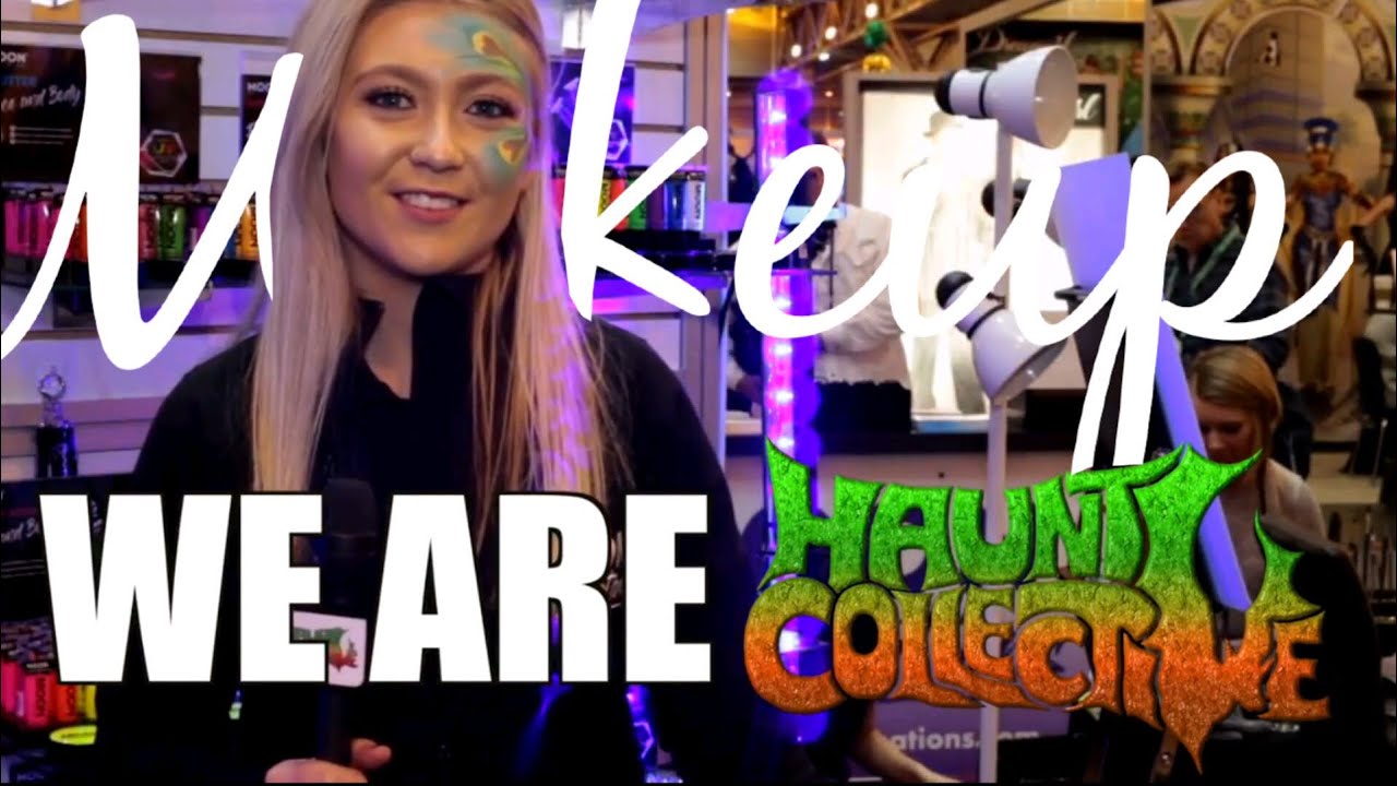 The BEST UV Reactive Makeup In The Haunt Industry!  Moon Creations Is Amazing Makeup