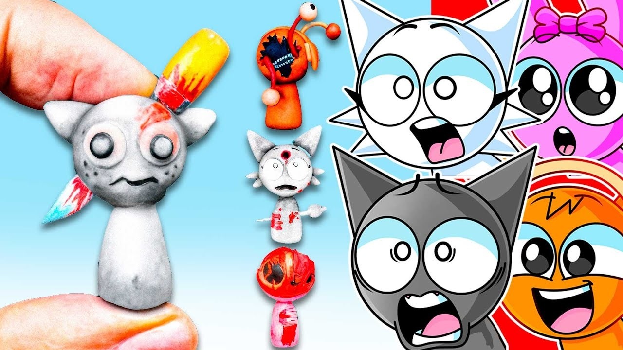 SPRUNKI SQUAD REMADE AS CLAY