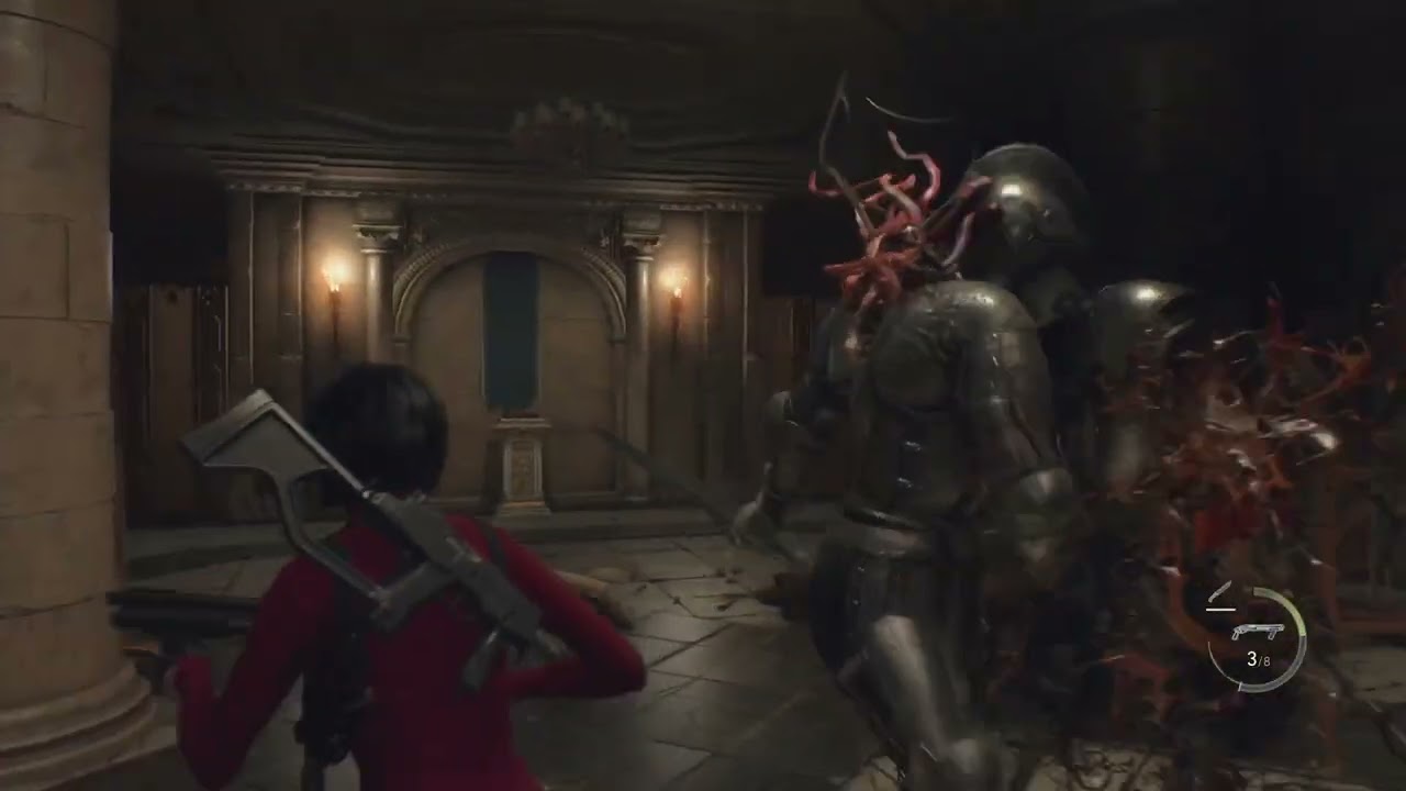 [RE4 REMAKE ADA DLC ON HARDCORE!!!!! PART 1]