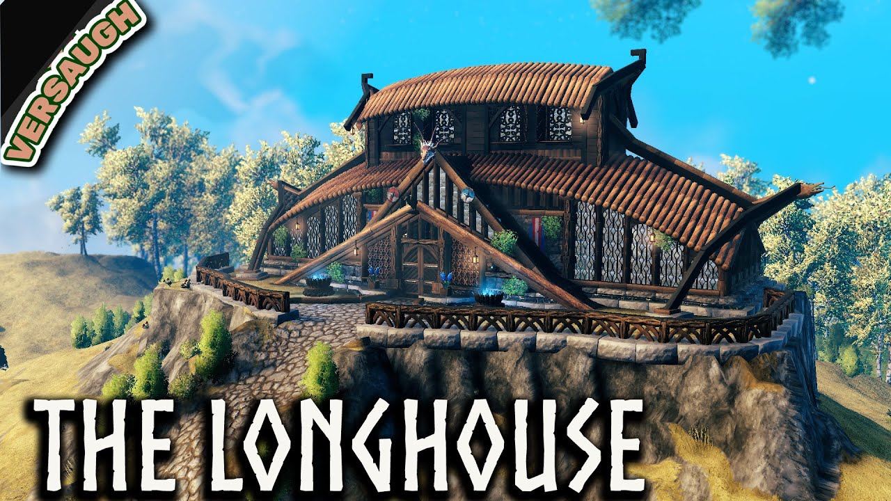 Ultimate Valheim Viking Longhouse [ How To Build Guide ]