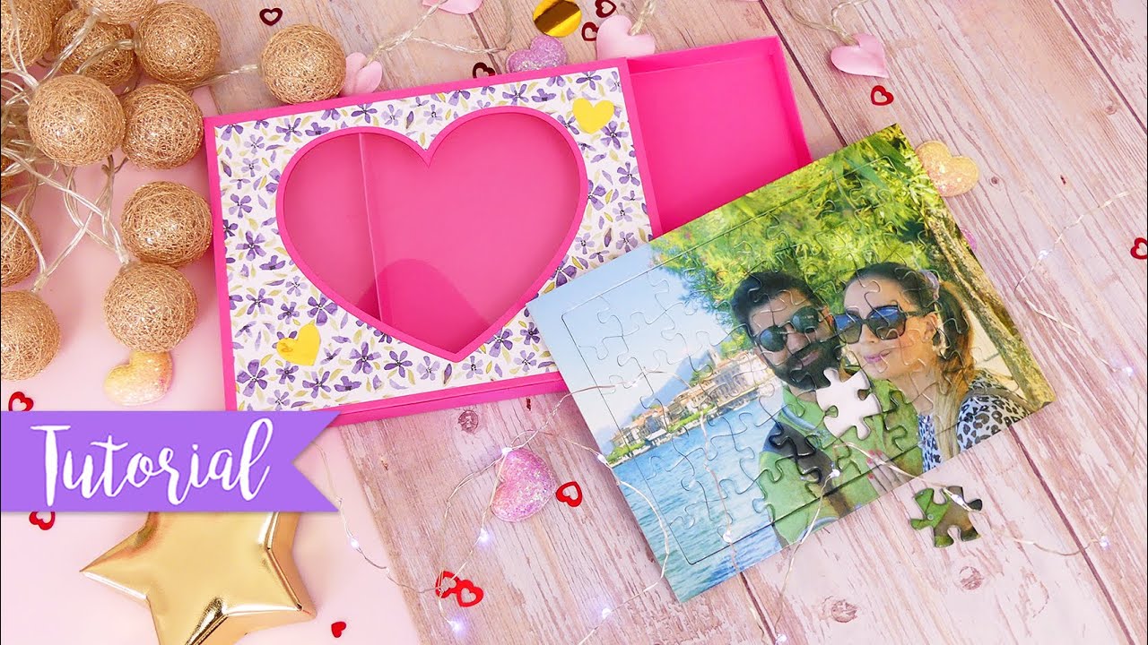 Sublimazione Puzzle + Scatolina regalo con Cricut