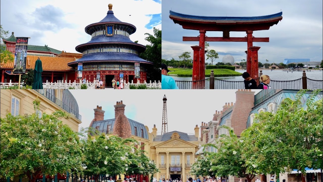 EPCOT World Showcase 2024 Fast Walkthrough in 4K | Walt Disney World Orlando Florida June 2024