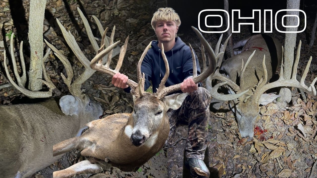 Гигант из Огайо, 241 дюйм | 19-летний охотник добыл уникального белохвостого оленя