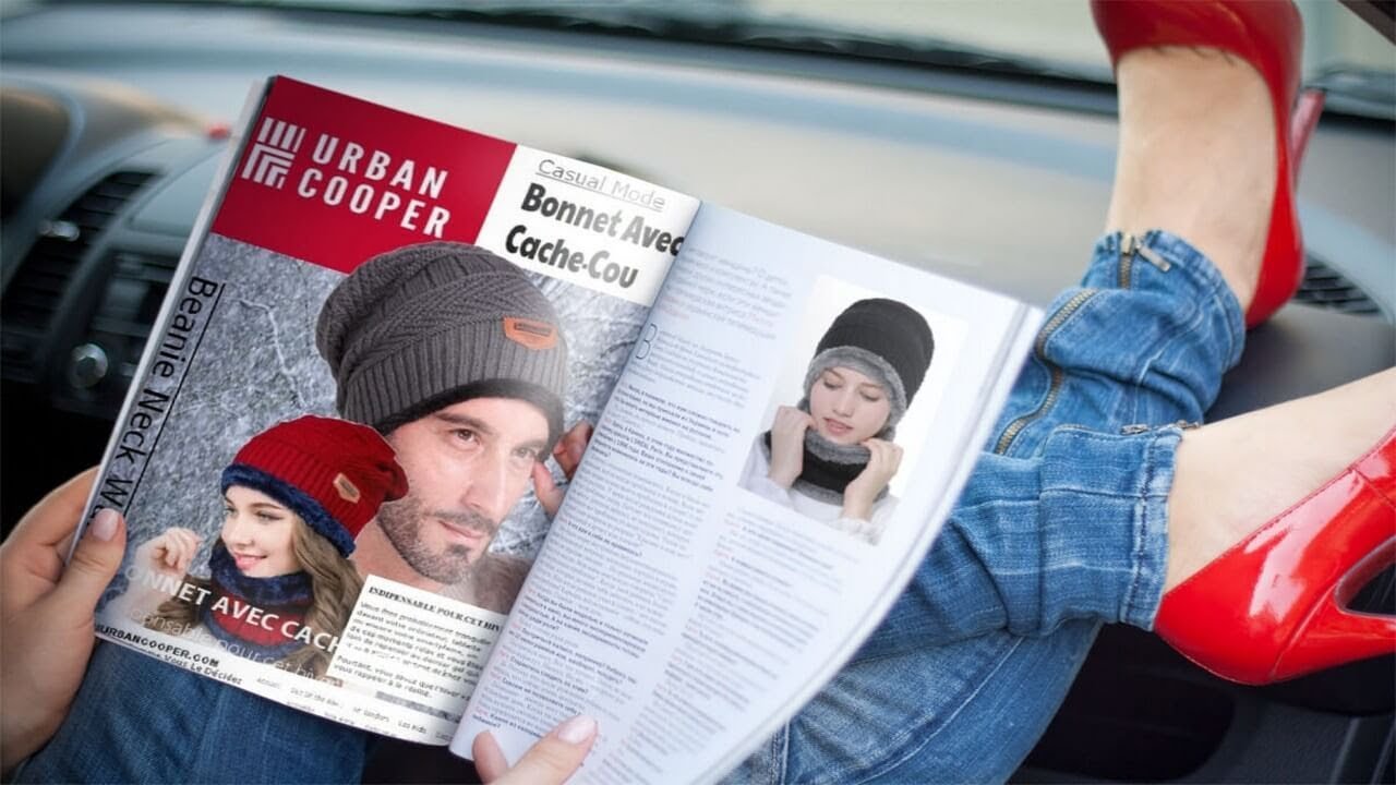 Bonnet Homme Bonnet Femme avec cache cou   UrbanCooper