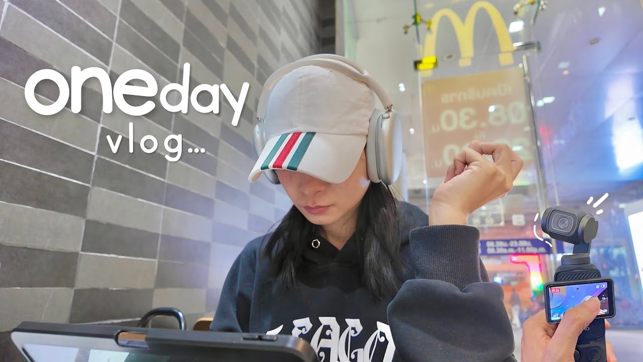 One day vlog : เที่ยวสยามกับ Dji osmo pocket 3 ชิวๆ แสงคลิปสวยมาก🌞✨