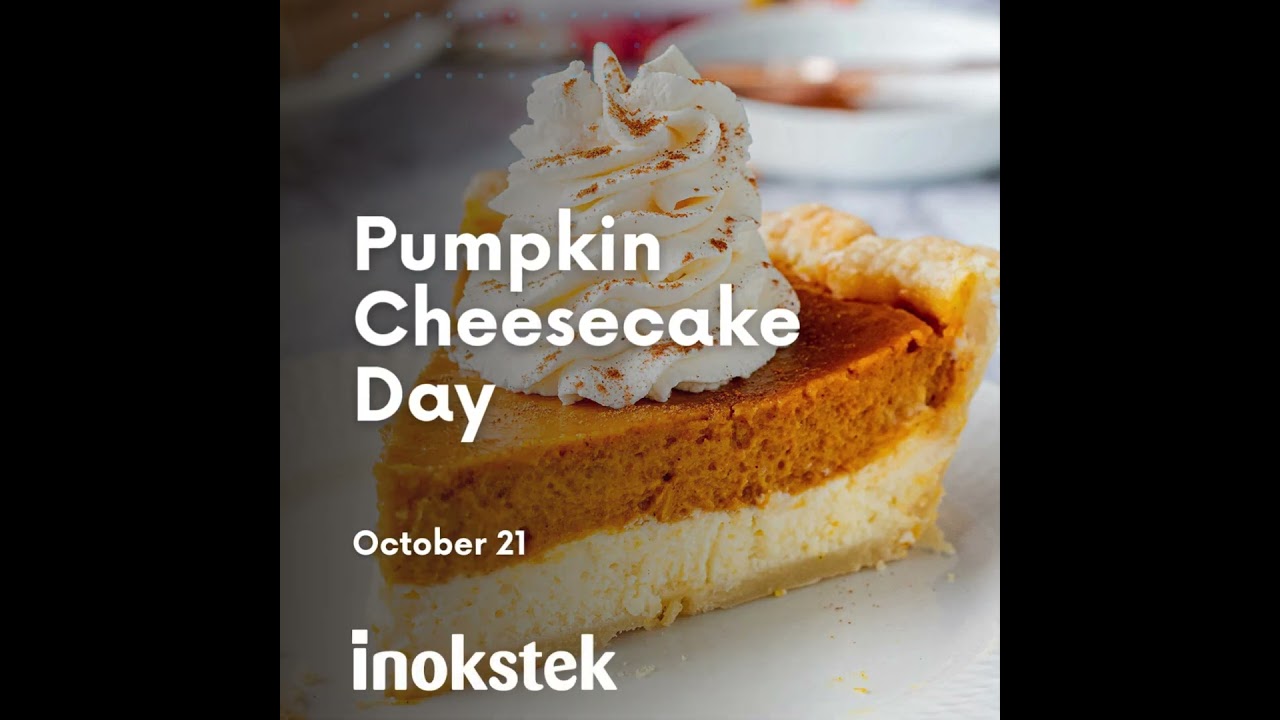 Pumpkin Cheesecake Day! 🍰🎃 #inokstek #processsolutions #mixer