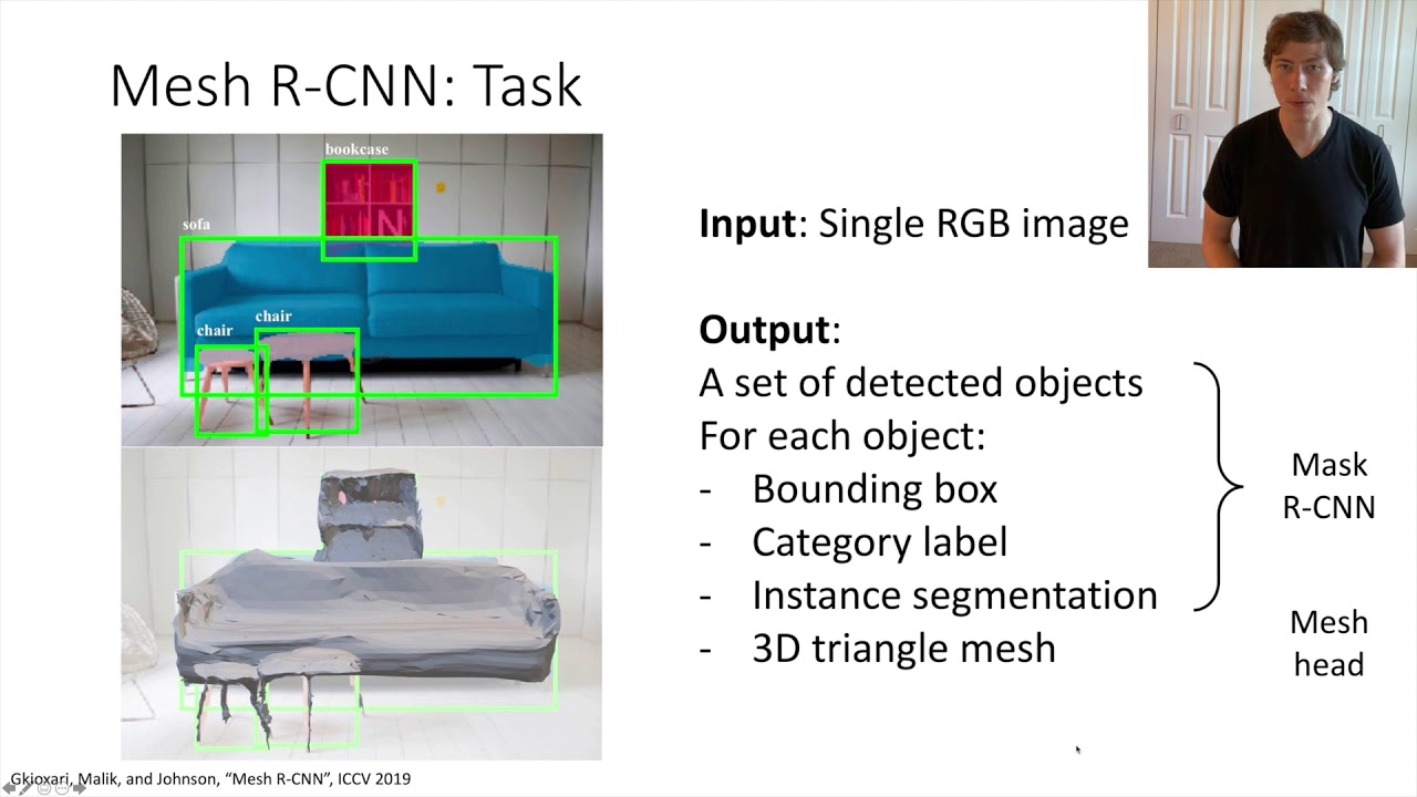 Making 3D Predictions with 2D Supervision - Justin Johnson
