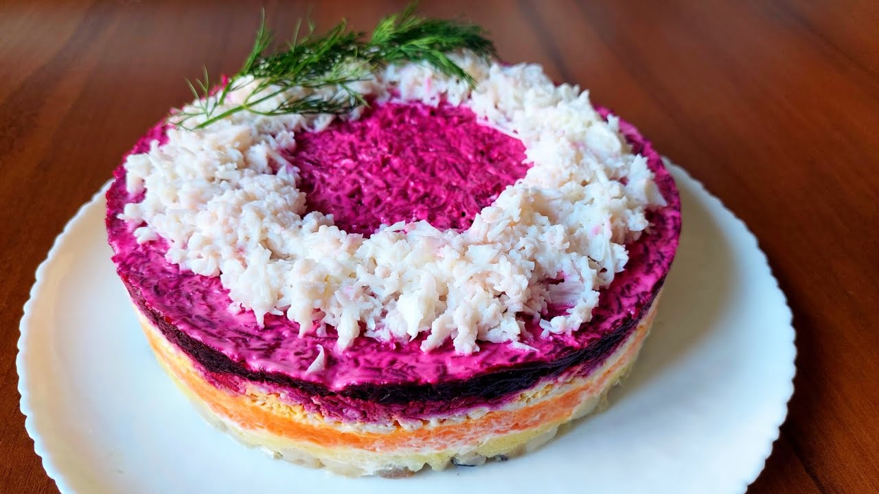 Салат ПОД ШУБА жегің келе береді😋