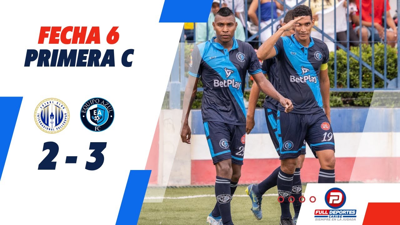 Equipo Azul derrotó 3-2 al FC Internacional - Fecha 6 Primera C