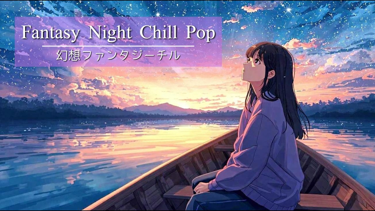 🌙 Pastel Fantasy Night Chill Pop | Cute Dreamy Chill Music Playlist