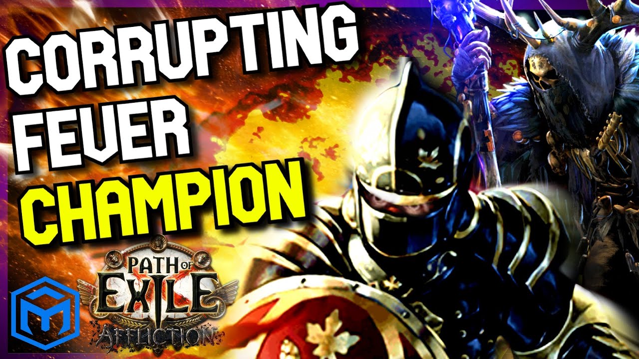 BEST Tanky Map Blaster BUFFED - Ruetoo's Corrupting Fever Champion [POE 3.23]