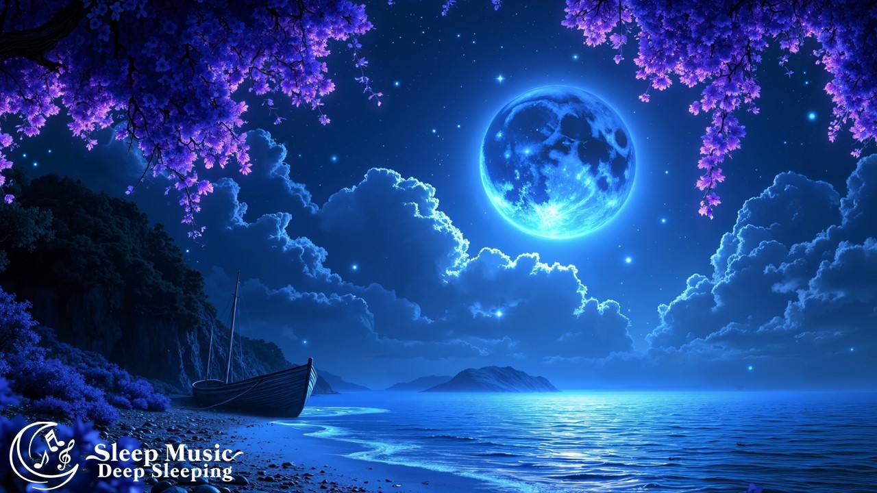 Fall Asleep Fast & Sleep Deeply (No Ads) • Soothing Sleep Music With Ocean Scenery •Healing The Mind