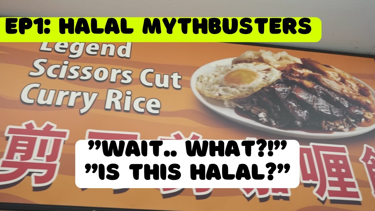 Halal Version of Legend Scissors Cut Curry Rice | Halal Mythbusters | EP 1