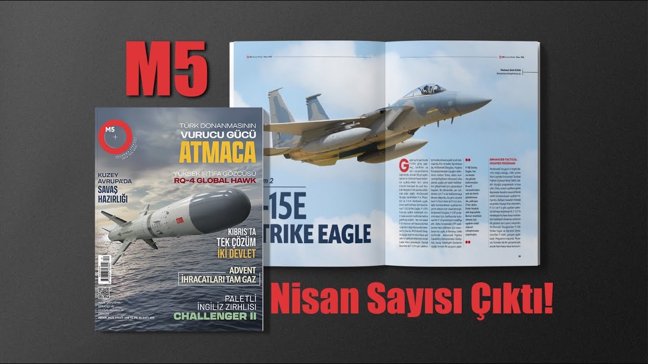 M5 DERGİ NİSAN SAYISI &Ccedil;IKTI!