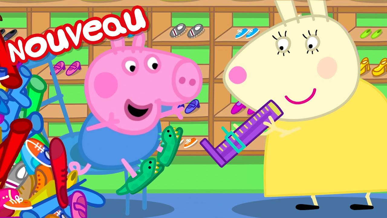 Les histoires de Peppa Pig | Achat de chaussures pour George | Épisodes de Peppa Pig