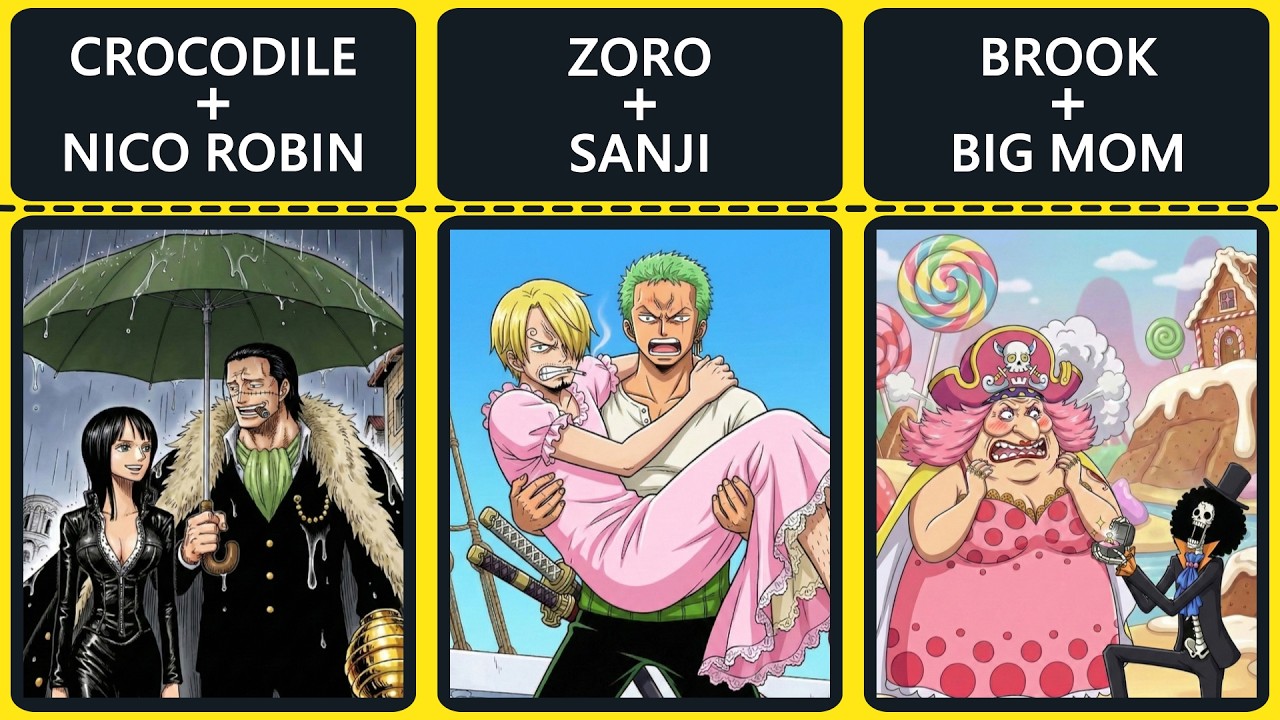 Top 30 Most Popular One Piece Ships