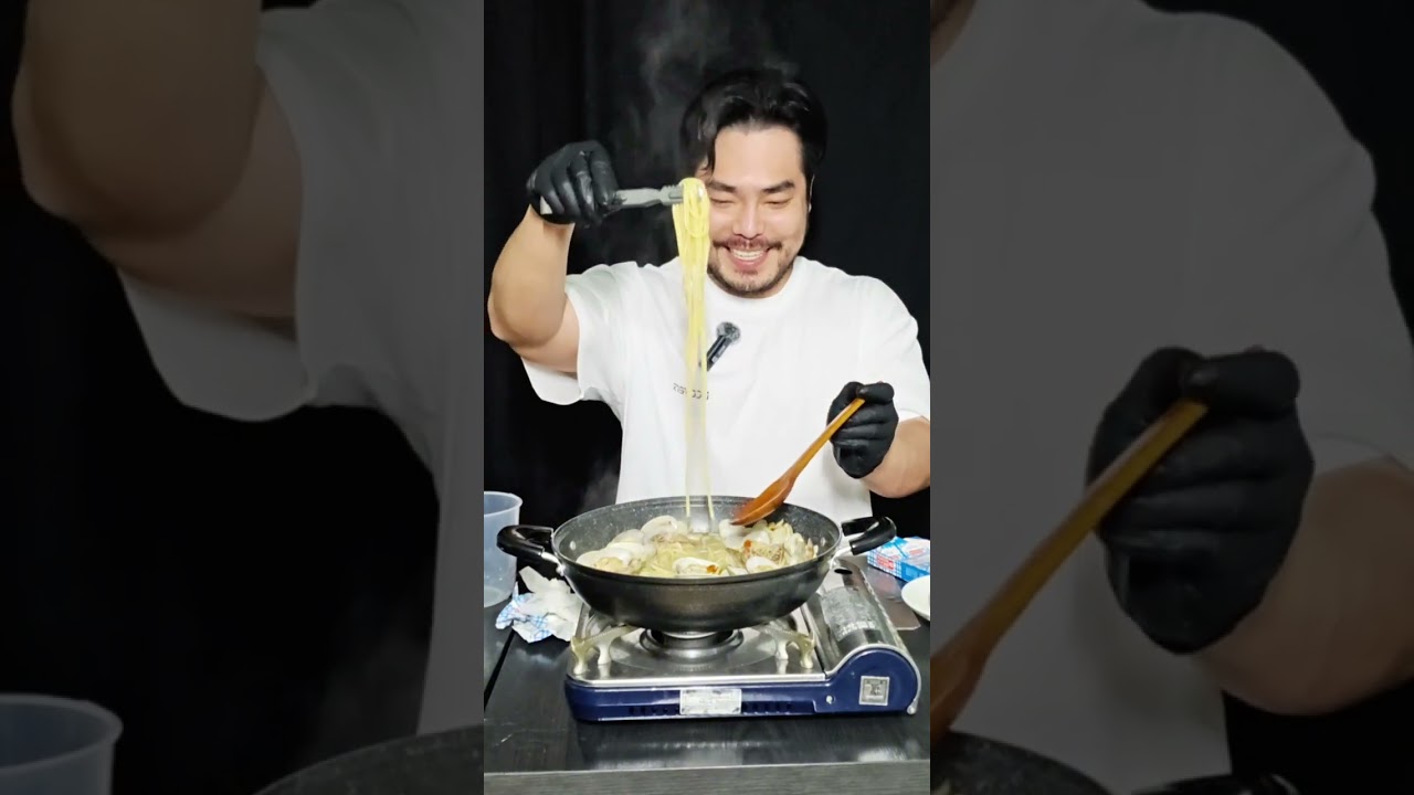 바지락술찜 게스트 2탄 먹방, 1시간을 6분으로 압축했습니다