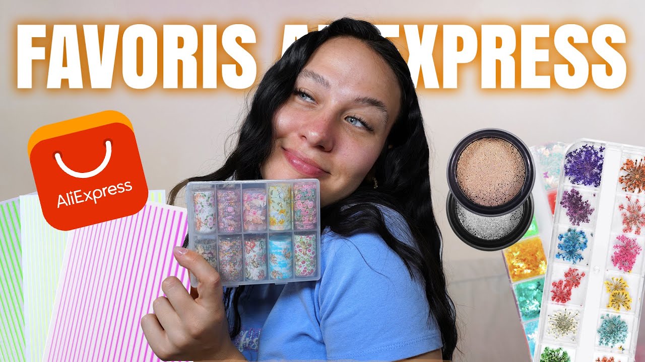 MES FAVORIS ALIEXPRESS ⎮ Versions ongles 🧡