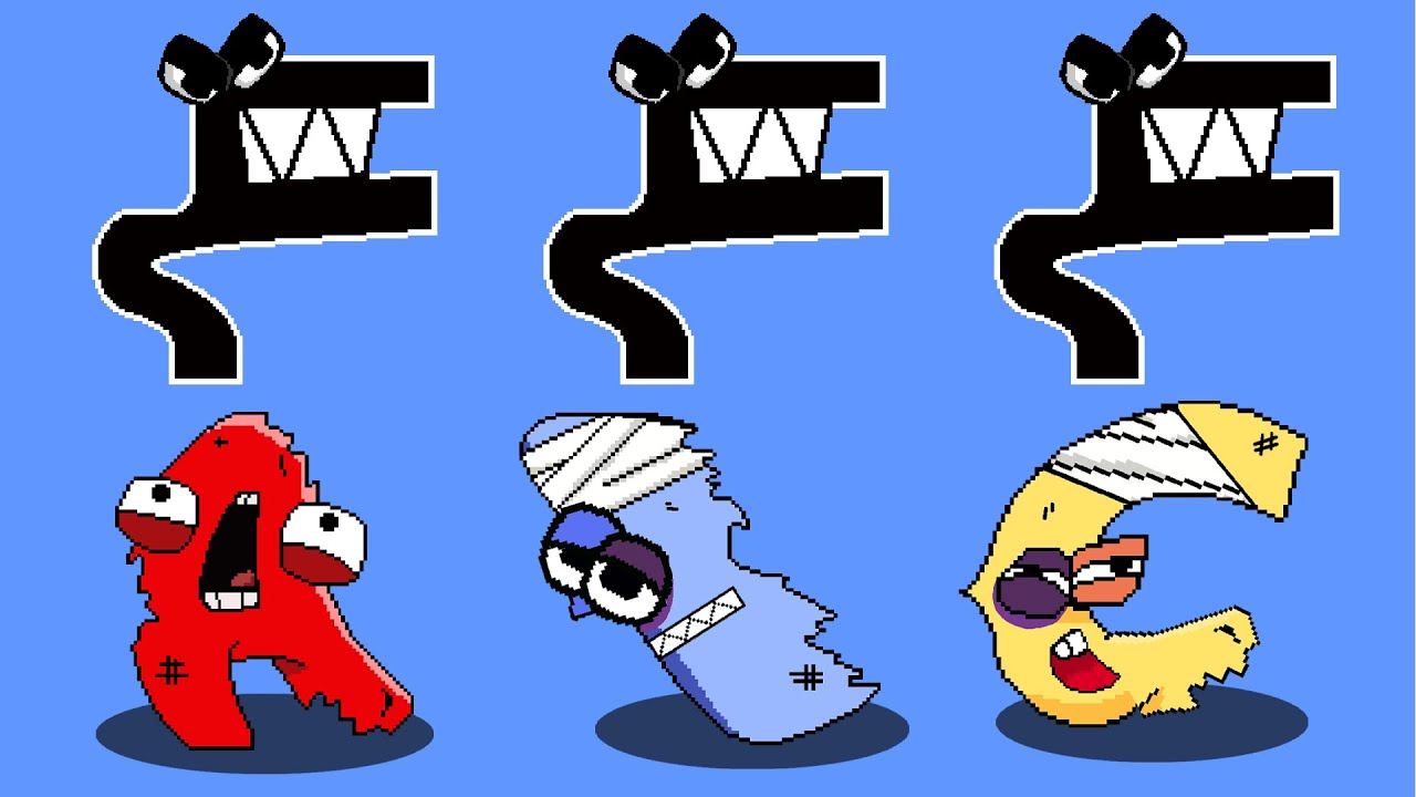 Alphabet Lore (A - Z...) But F Kills ABC - Alphabet Lore But they got Beaten Up | GM Animation