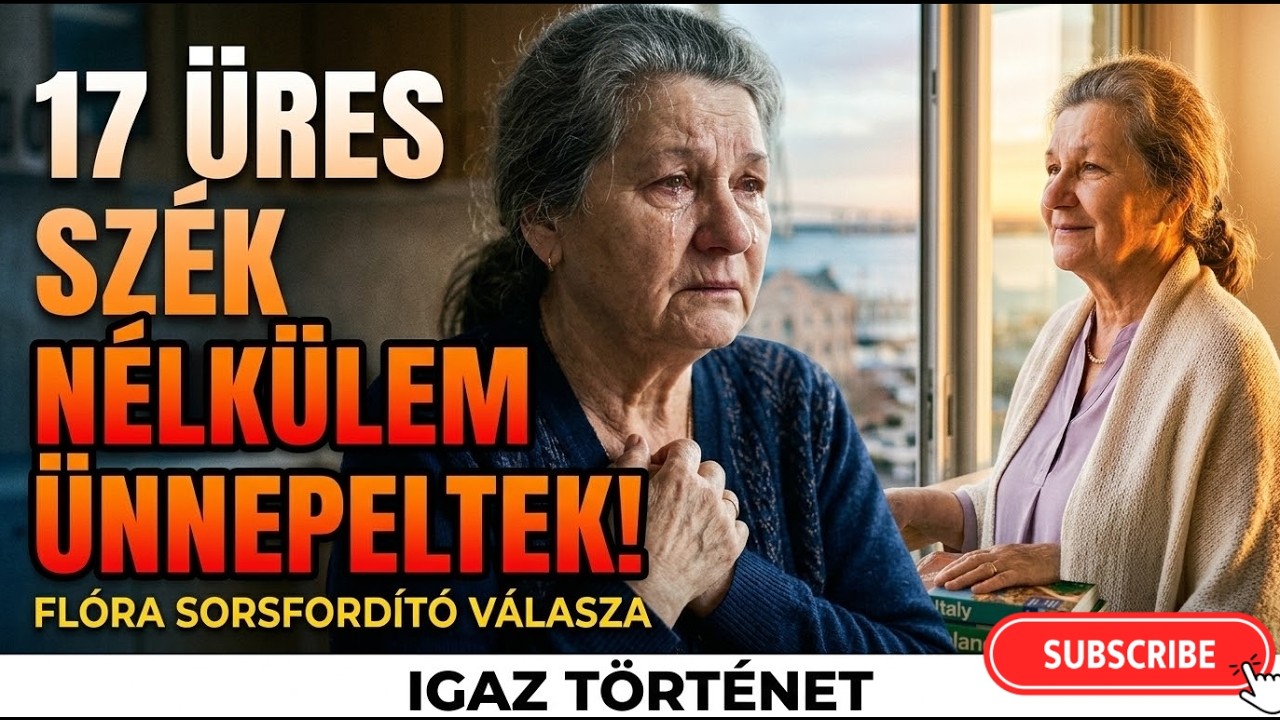 A LEGFÁJDALMASABB HÁLAADÁS: 17 üres szék várt a gyerekeimre, de senki nem jött el...