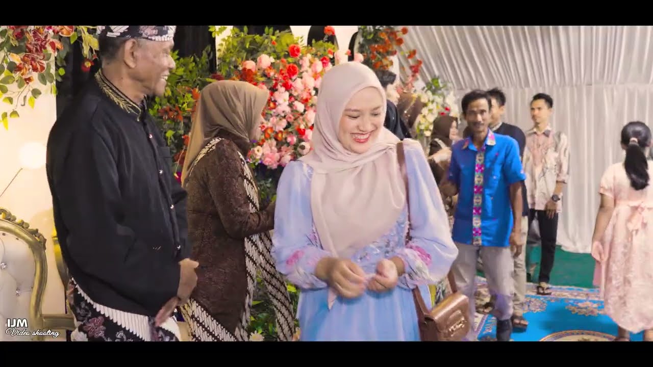 Lagu Asmara 👰 Video Bag-04 👉 Resepsi malam pernikahan (Rinanti & Yasin) Desa Sanur Sebuku 