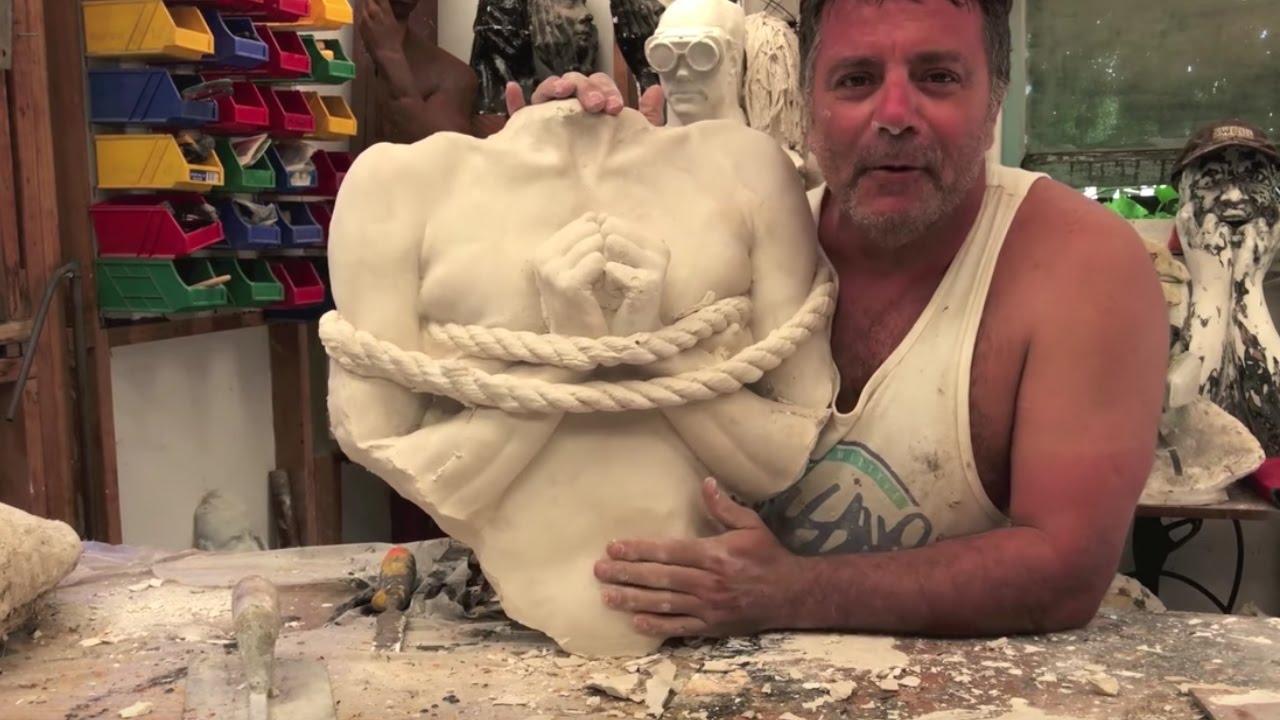How to plaster cast by Frederic Berjot