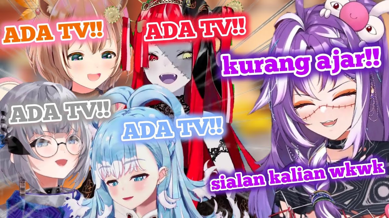 Kocaknya Kobo, Zeta, Ollie & Risu nyanyi lagu Hololive didepan michi supaya kena Copyright [Holo ID]