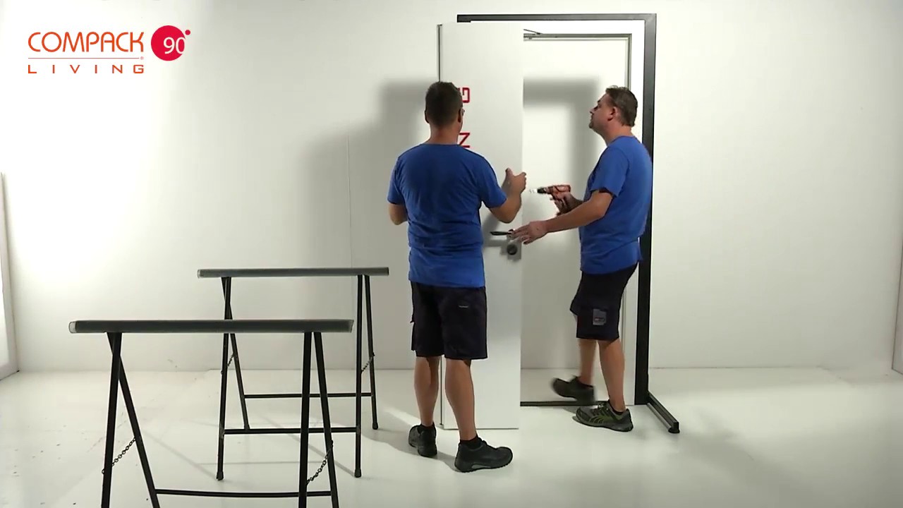 Porta a libro Compack 90&deg;/180&deg; - Video di Montaggio / Installation door Compack 90 - 180