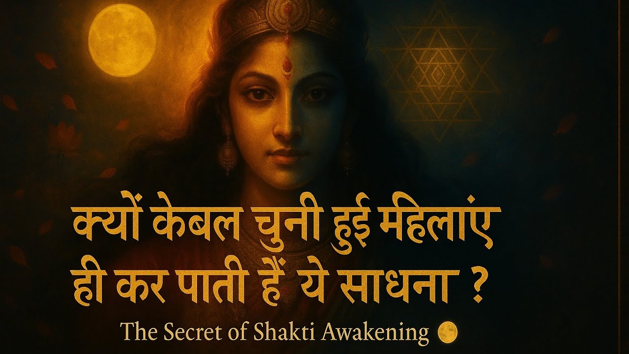 क्यों केवल चुनी हुई महिलाएं ही कर पाती हैं श्रीविद्या साधना? 💫 | Tripura Sundari Secret