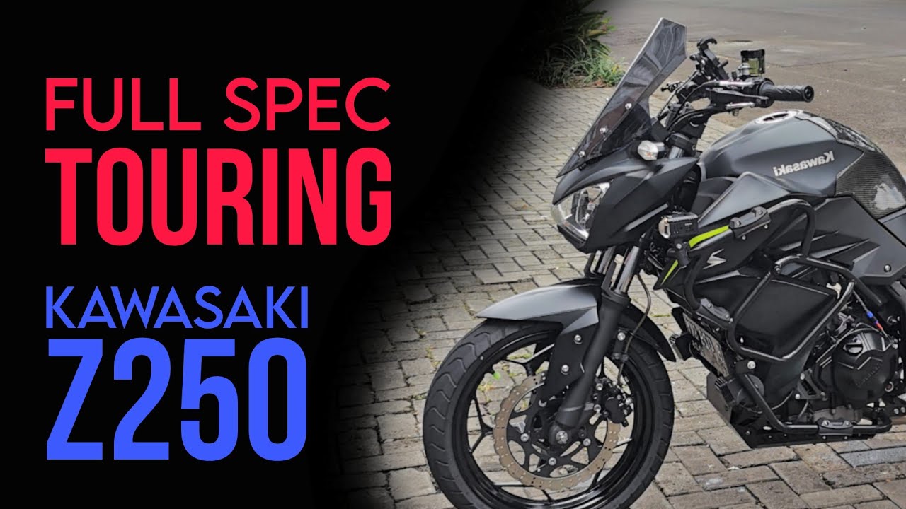 DIJUAL SAYANG, DIMODIF JADI MAKIN SAYANG. Z250 FULL SPEK MODIF TOURING.