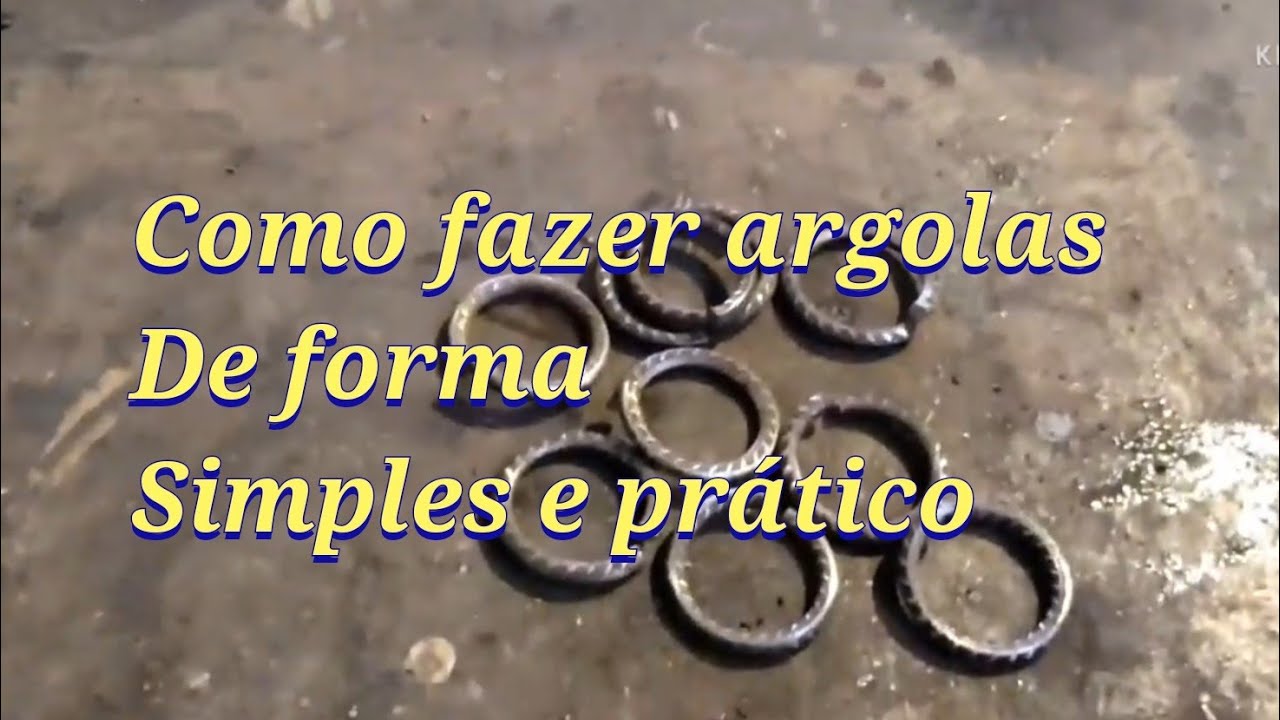 Ferramenta para fazer argolas | Ferramenta caseira