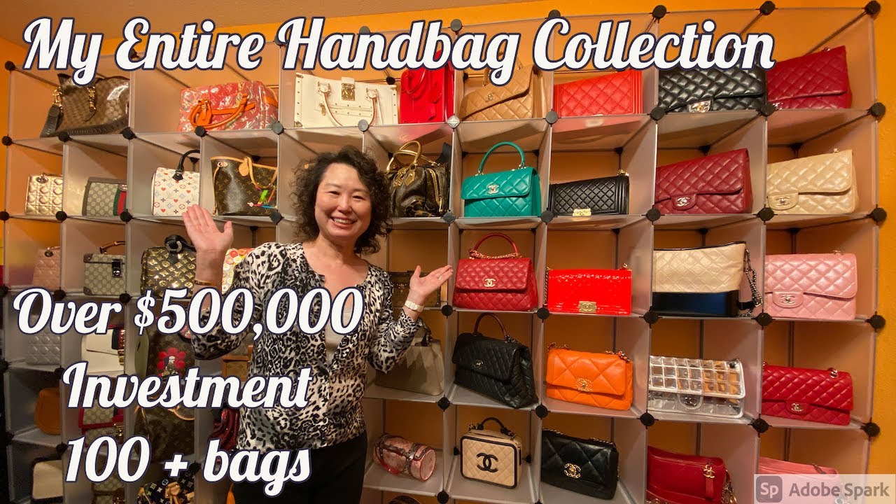 2021 Entire Handbag Collection | $500,000 Investment | 100+ Bag
