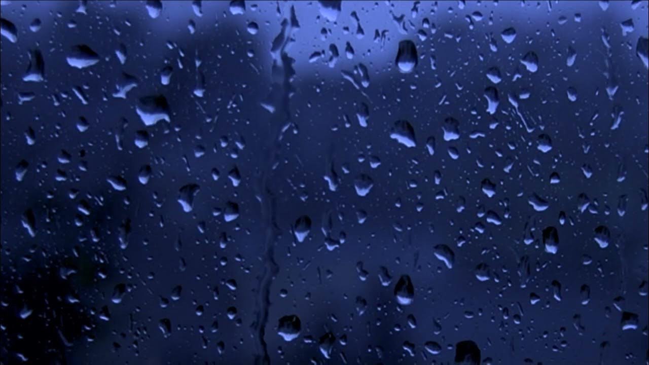 Heavy Rain & Distant Thunder on Window for Instant SleepㅣHeavy Rain for Sleep, Study and Relaxation
